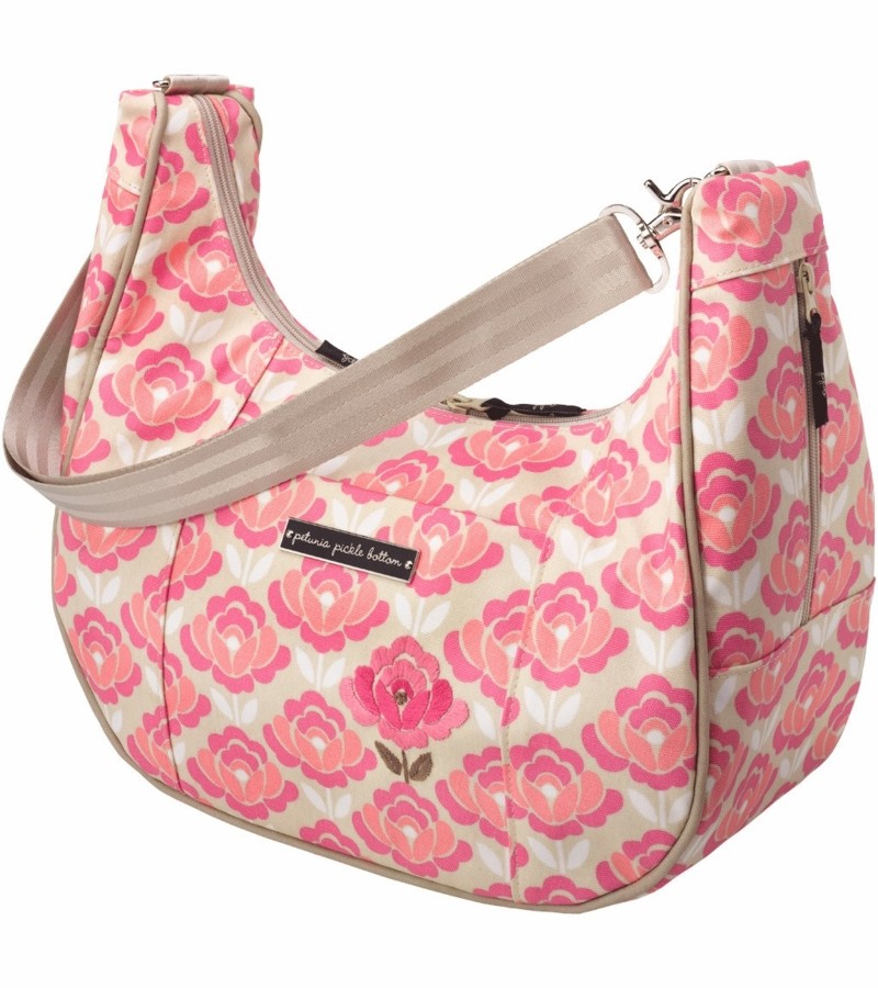 petunia pickle bottom pink diaper bags
