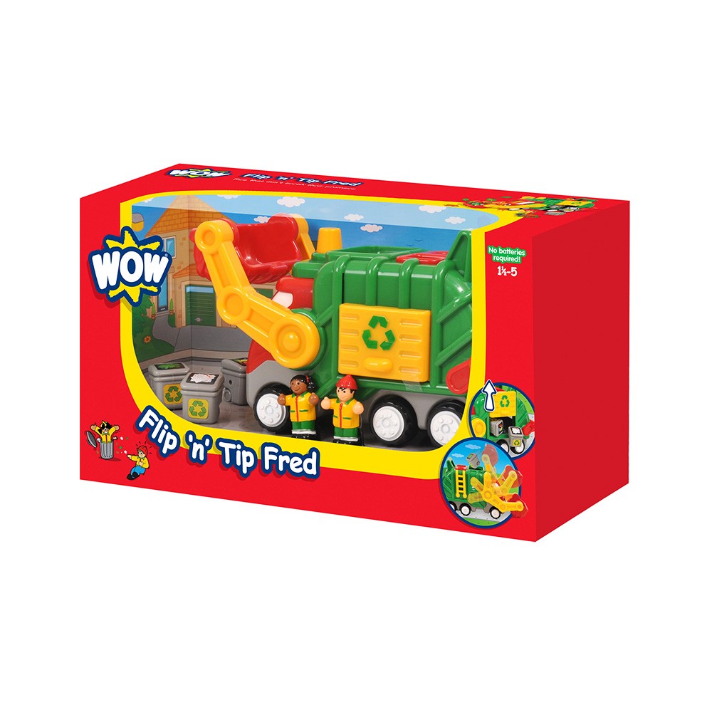 wow toys flip n tip fred